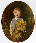 The Flower Gatherer by Frederick Morgan